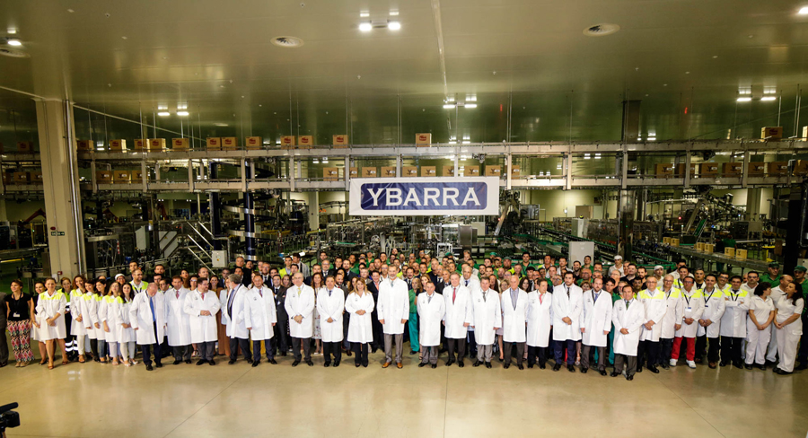 Sevilla_Rey_Inaugura_Fabrica_Ybarra