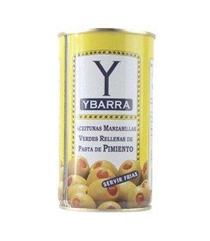 Aceitunas rellenas de pimiento rojo ybarra