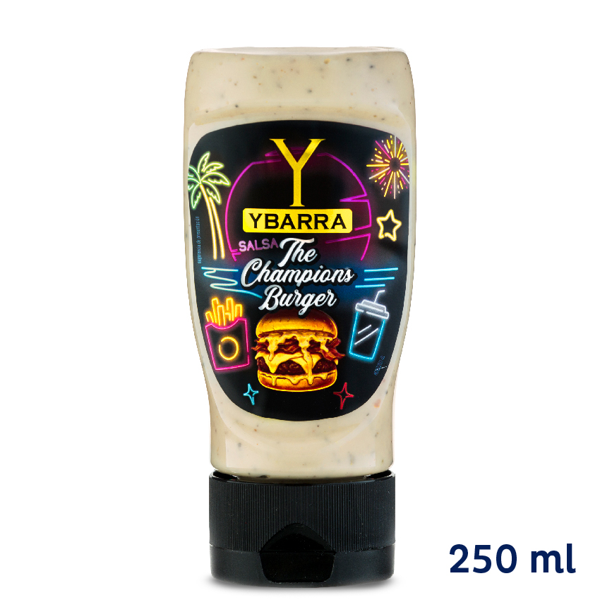 Salsa champions burger 250ml de Ybarra
