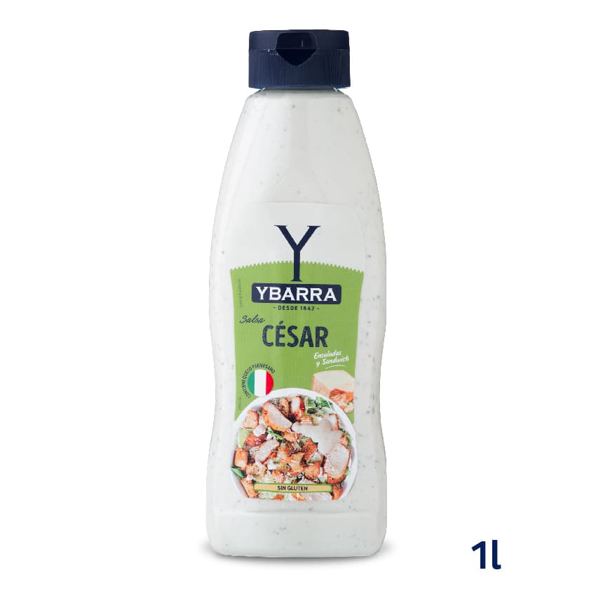 Bote salsa-cesar 1 litro