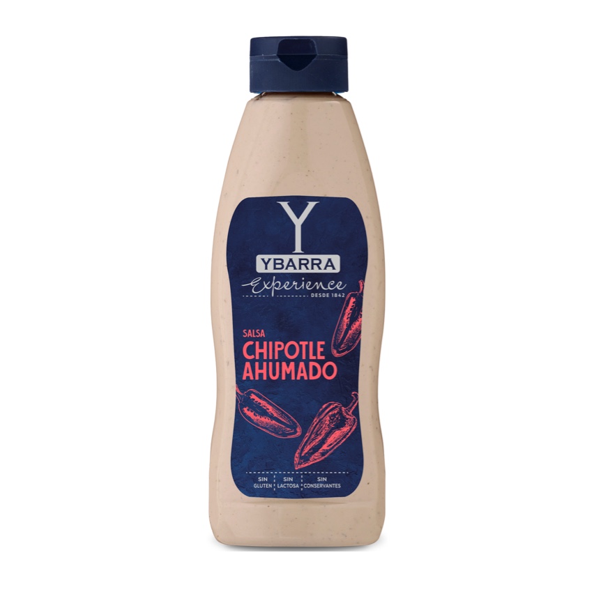 Salsa de Chipotle Ahumado Ybarra 1 litro